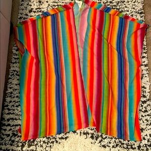 Pink lily boutique beach kimono cover up.